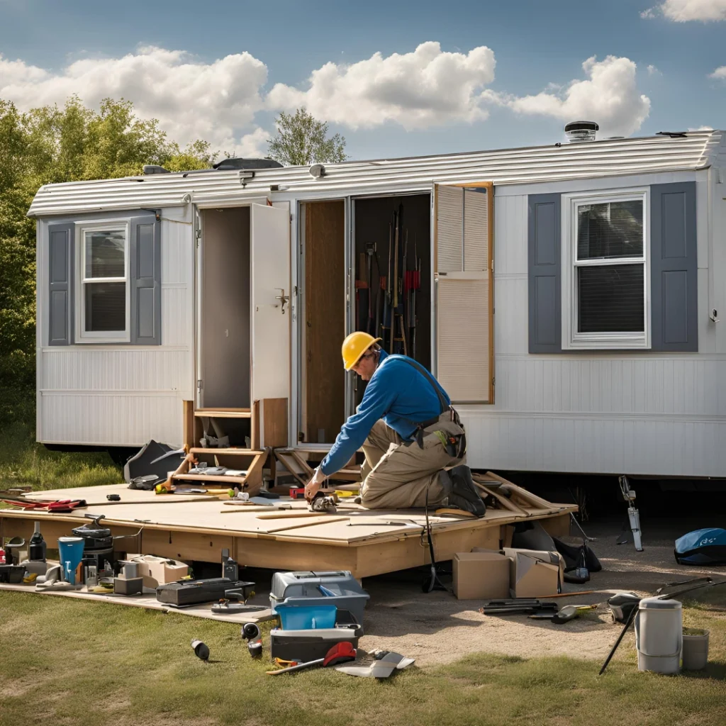 Mobile Home Foundation Repair in Troy, NC