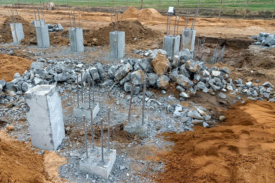 Pre-Construction Pier Installation in Troy, NC