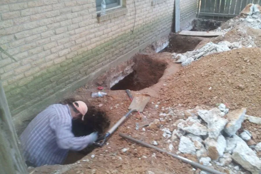 Slab Pier Installation in Troy, NC